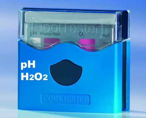 Pooltester Biguanide / H2O2 und pH